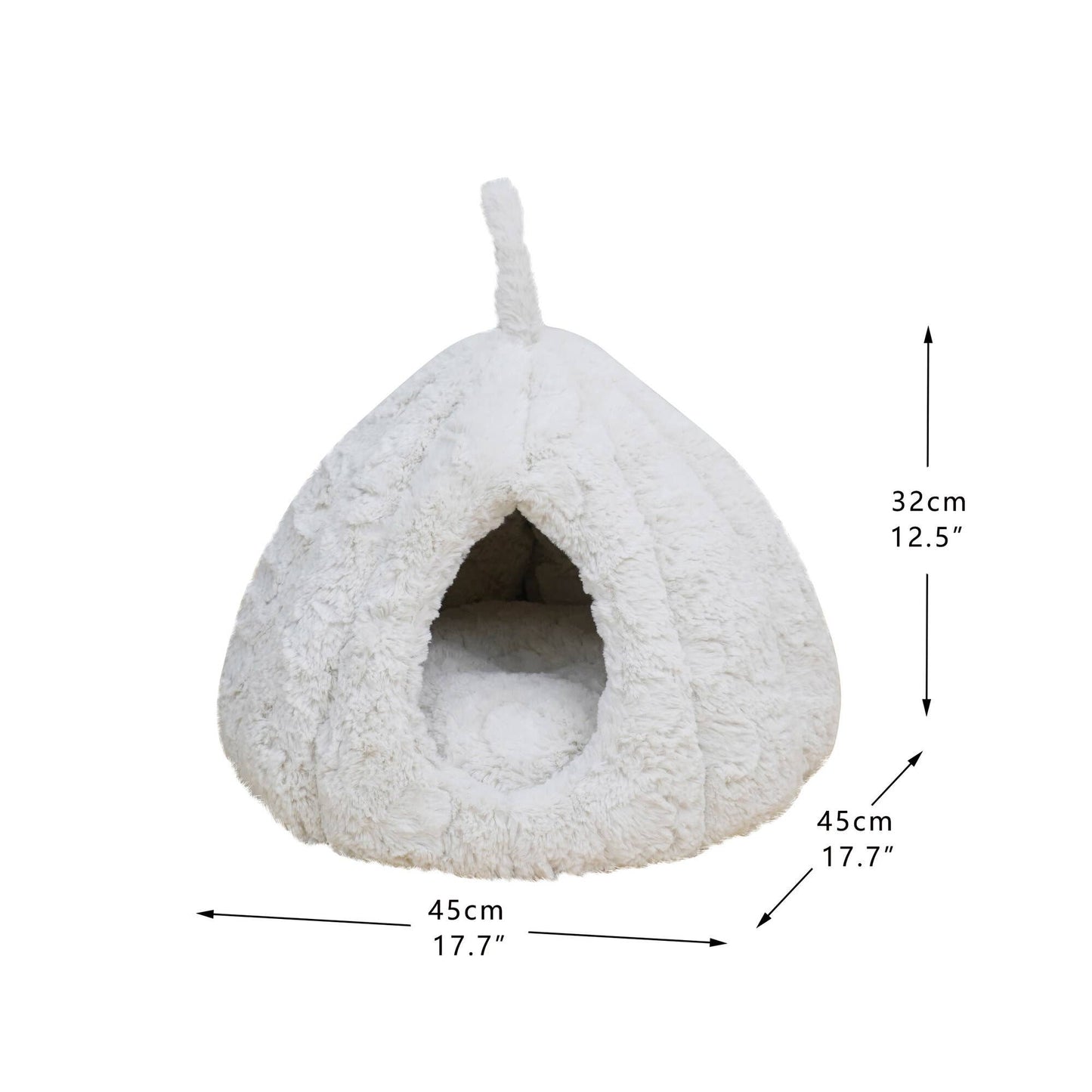 PetPals Anxiety Calming Cat Bed - Rose Hut