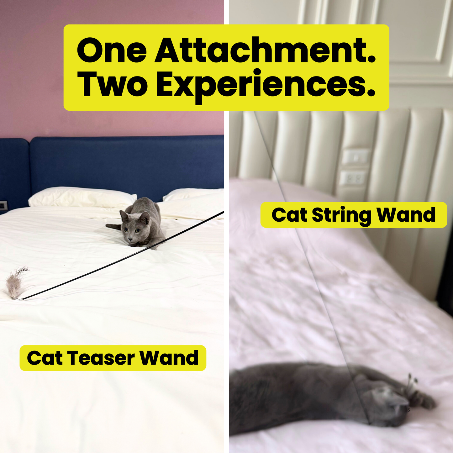 Repounce Feather Toy Attachment Set (3-Piece)
