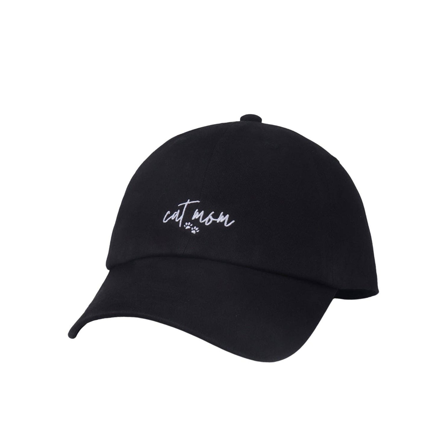 Cat Mom Paw Love Baseball Cap | Cotton Hat for Cat Lovers | HatPhile