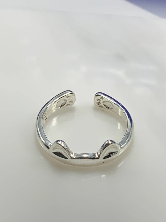 Marietta Sterling Silver Kitty Ring
