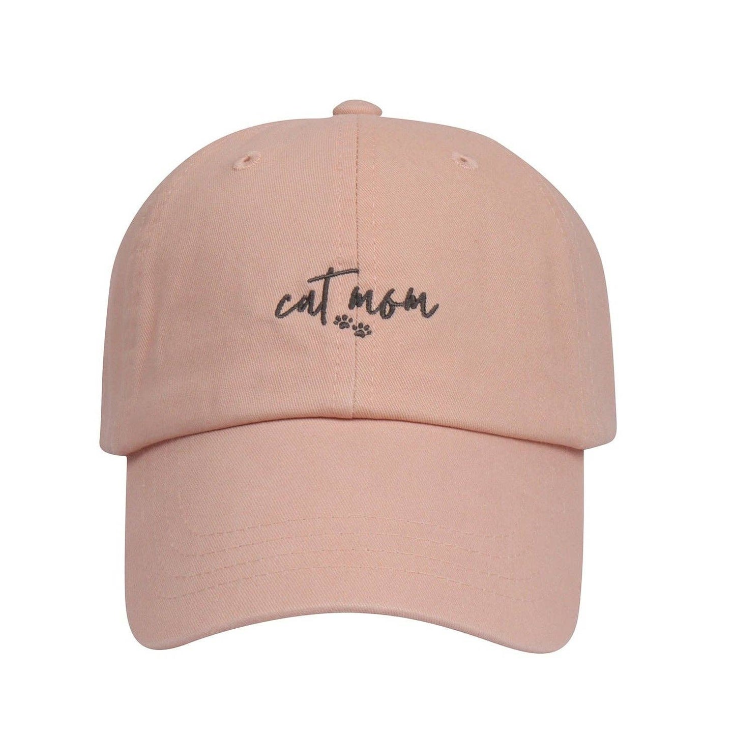 Cat Mom Paw Love Baseball Cap | Cotton Hat for Cat Lovers | HatPhile