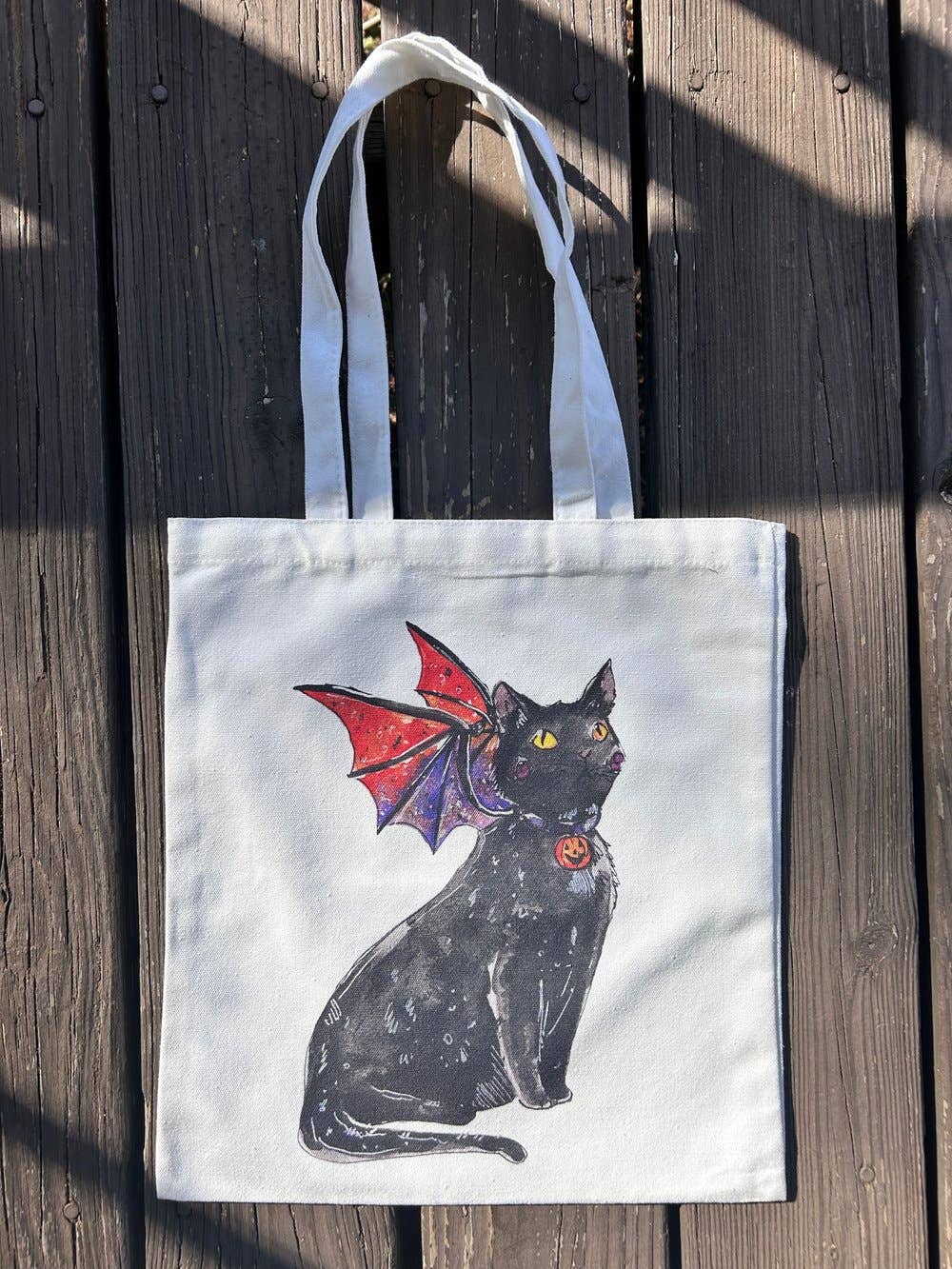 Dragon Cat Tote Bag