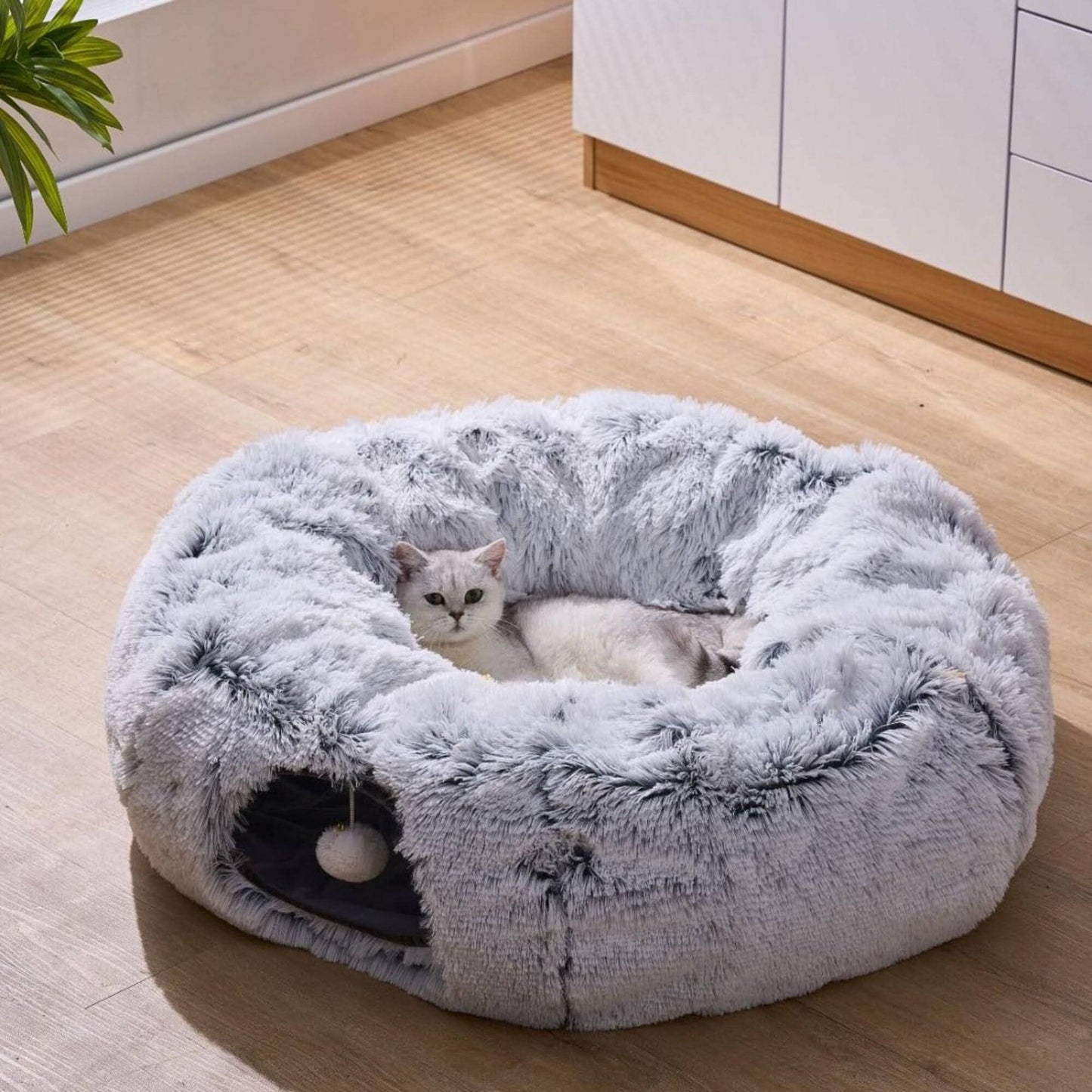 PetPals Khione 2-in-1 Cat Tunnel