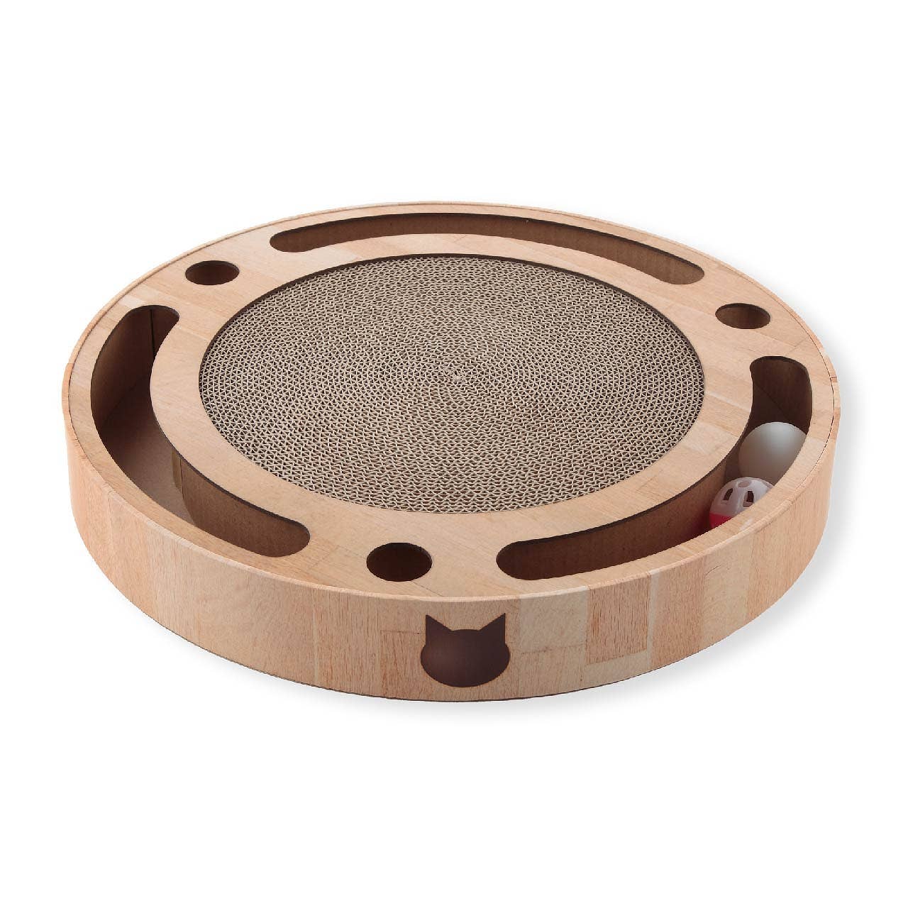 Necoichi Interactive Track Ball Cat Scratcher