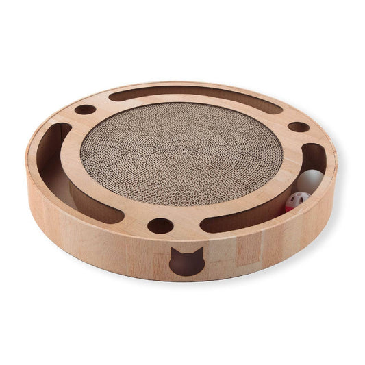 Necoichi Interactive Track Ball Cat Scratcher