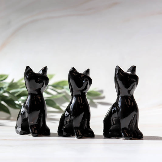 Black Obsidian Cat