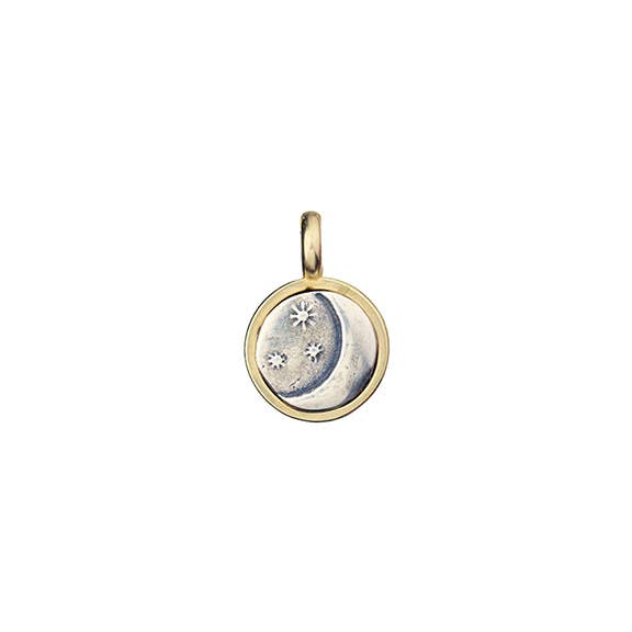 Marmalade Moon + Stars charm