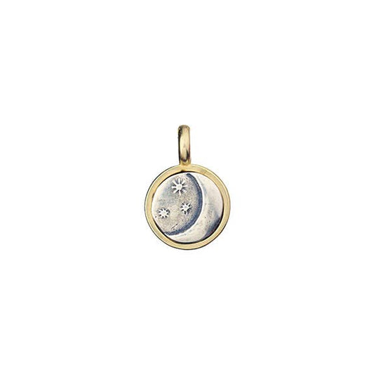 Marmalade Moon + Stars charm