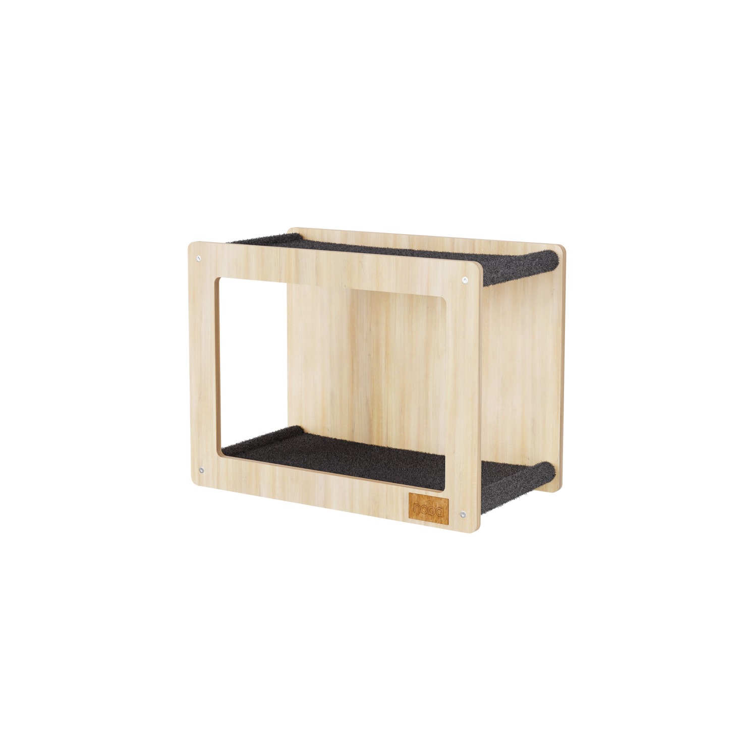 The HideoutSquare Double Cat Hammock Cube | The Mural Collection