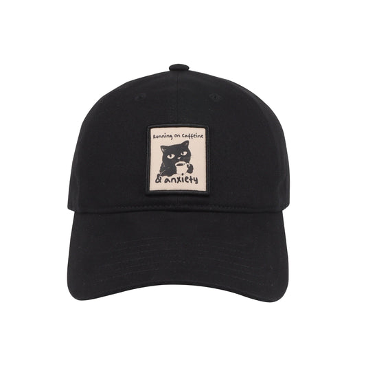 Running on Caffeine and Anxiety Baseball Cap