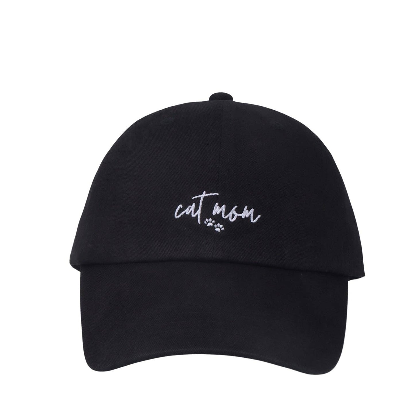 Cat Mom Paw Love Baseball Cap | Cotton Hat for Cat Lovers | HatPhile