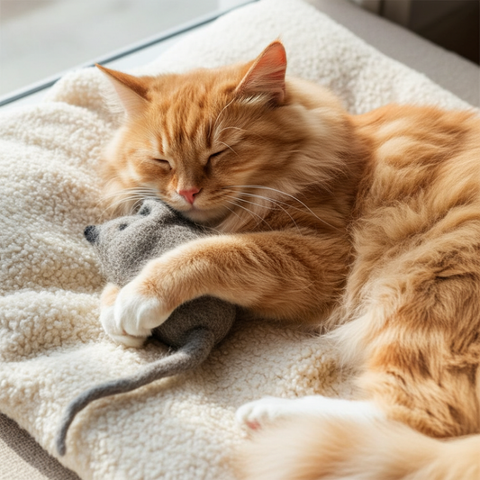 Mouse Cat Toy | Eco-Friendly Wool Felt