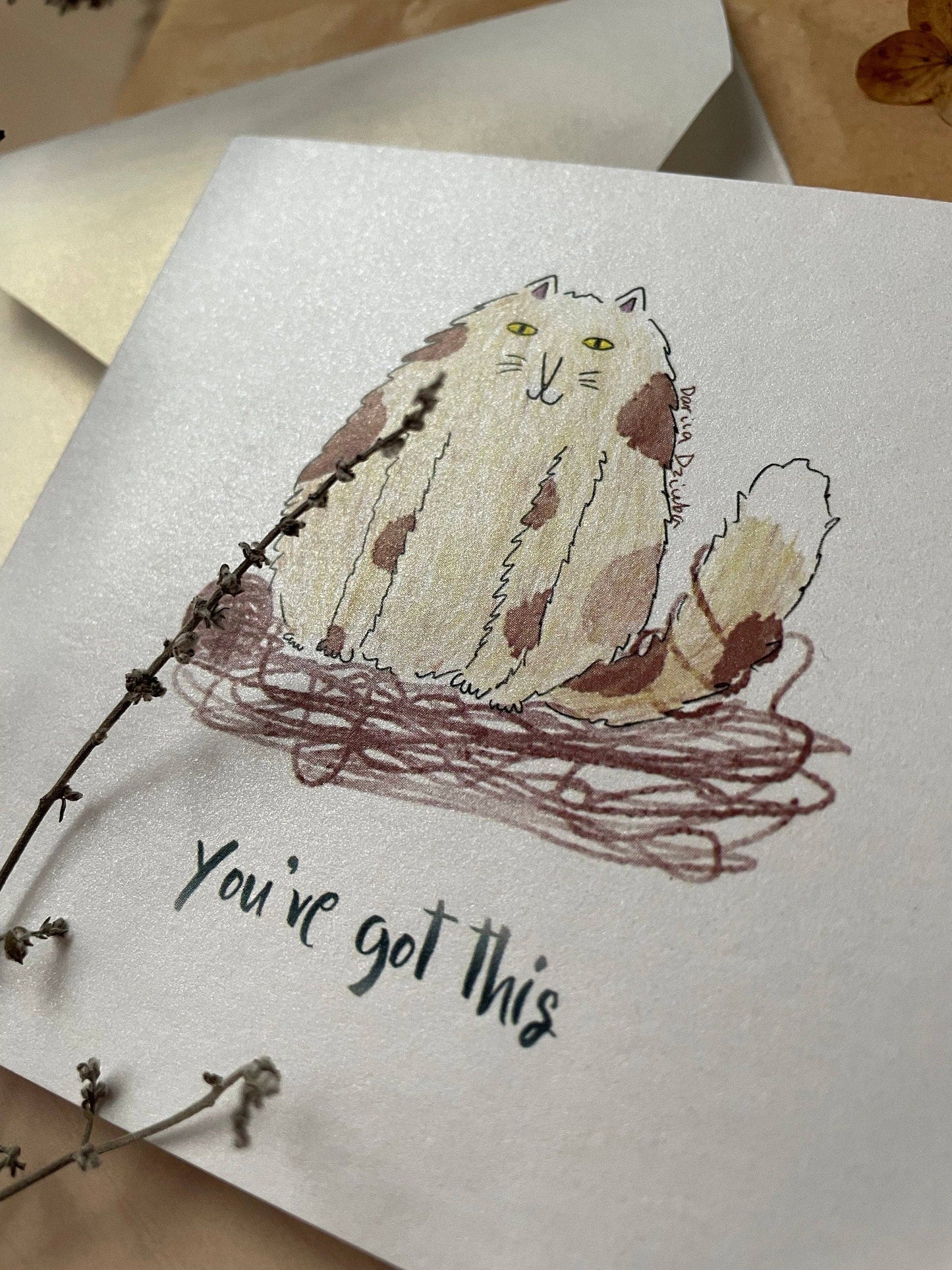 You've Got This — Dariia Dziuba Mini Card