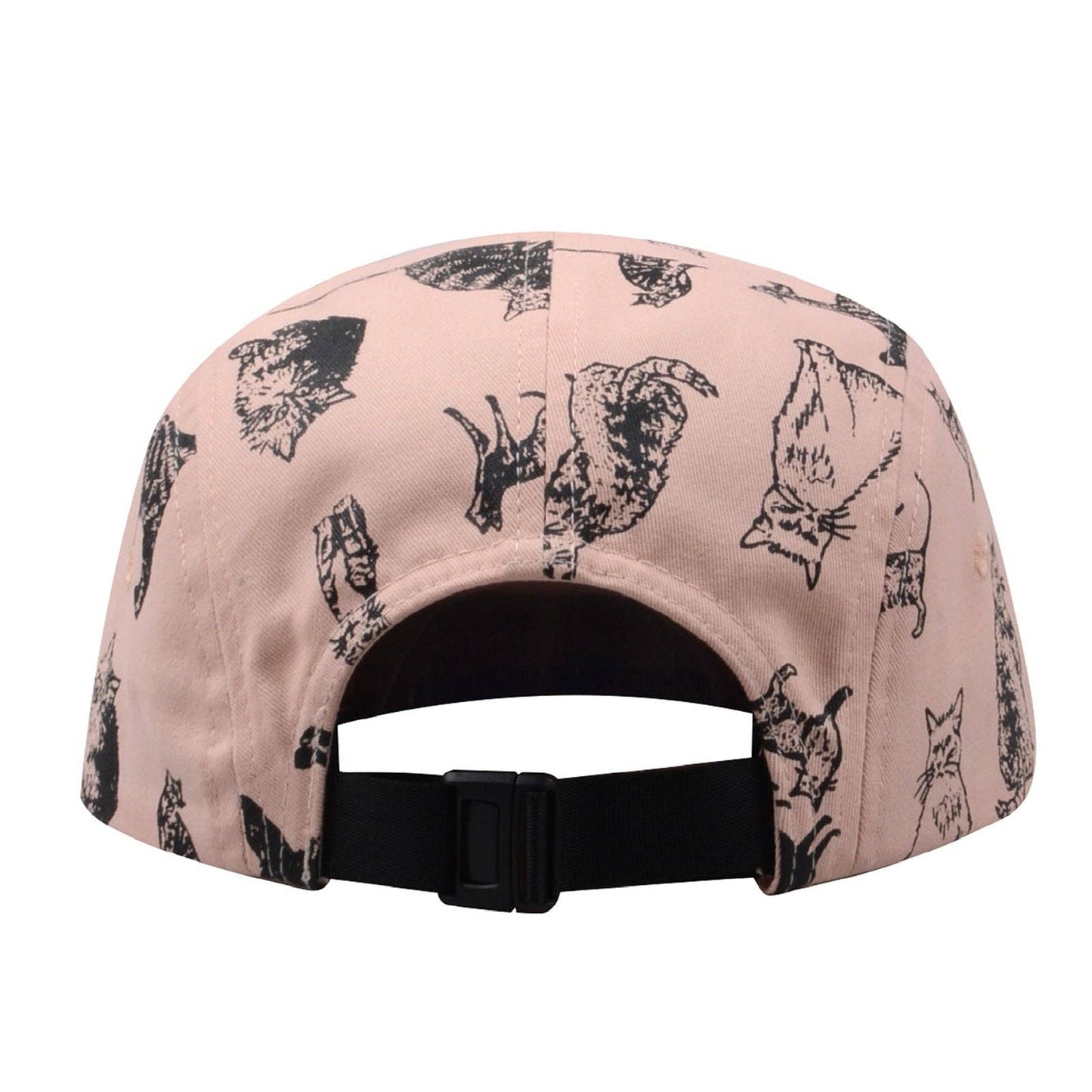 Kitten Kitty Cat 5 Panel Hat Camp Cap