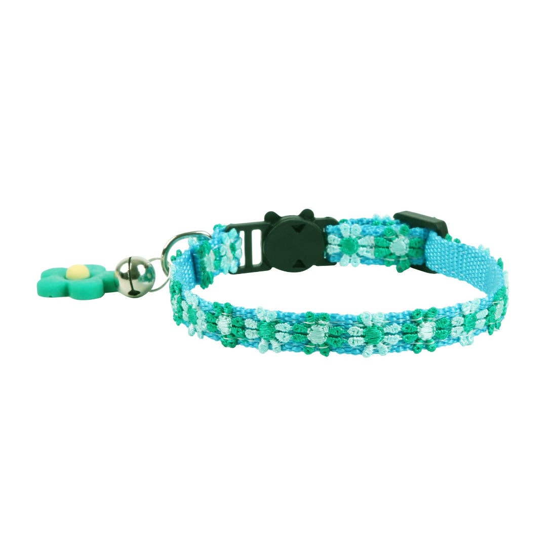 Mokka - Rainbow Daisy Pattern Cat Collar