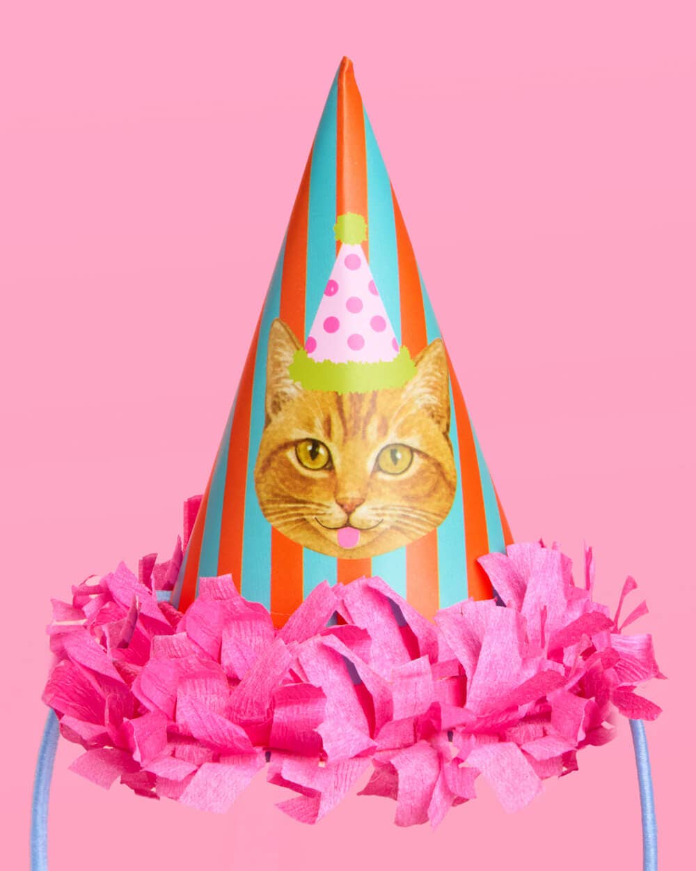 Cat Mini Party Hats | cat party, kids birthday, kitty