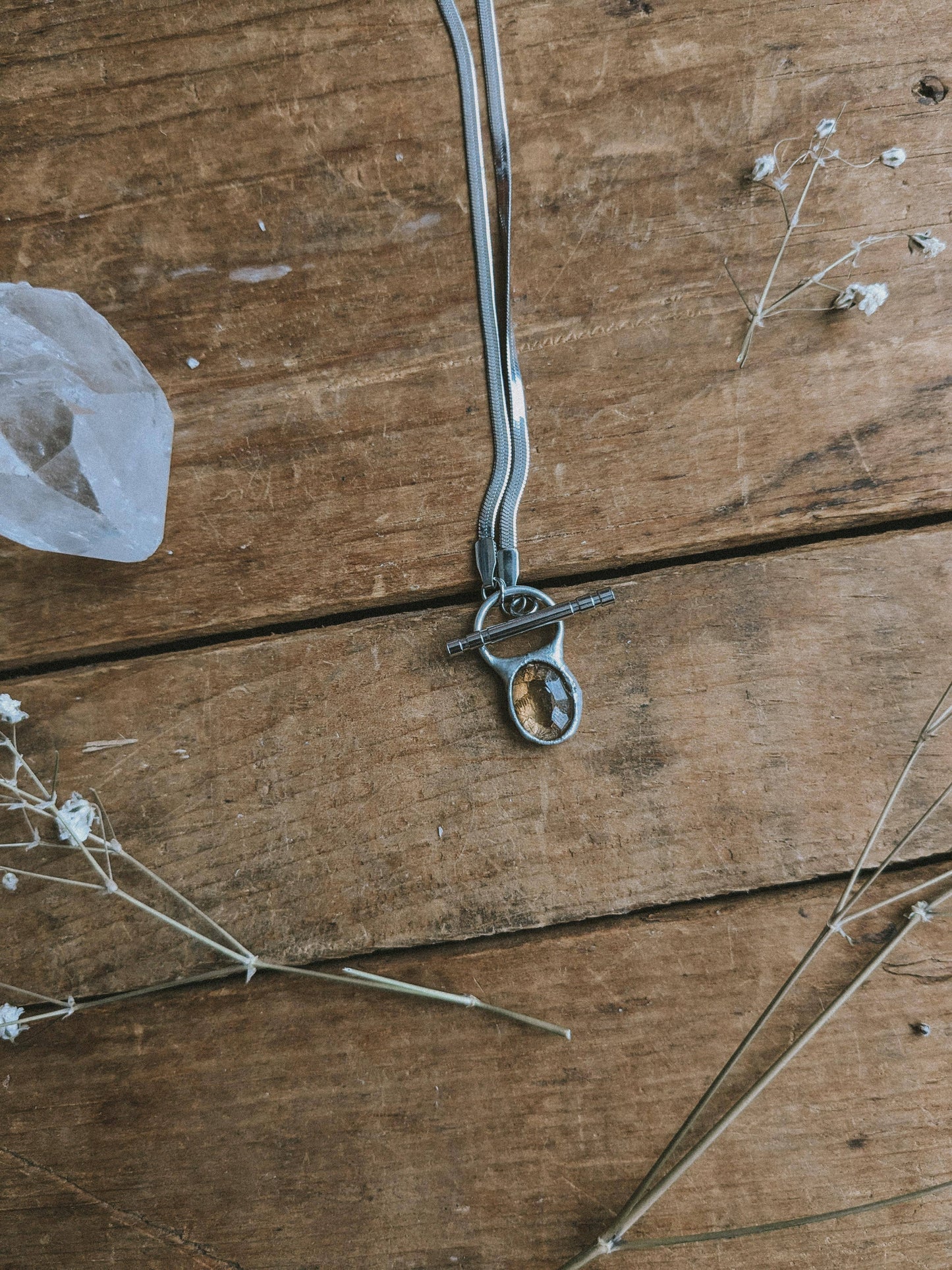 Citrine Dew Drop Necklace