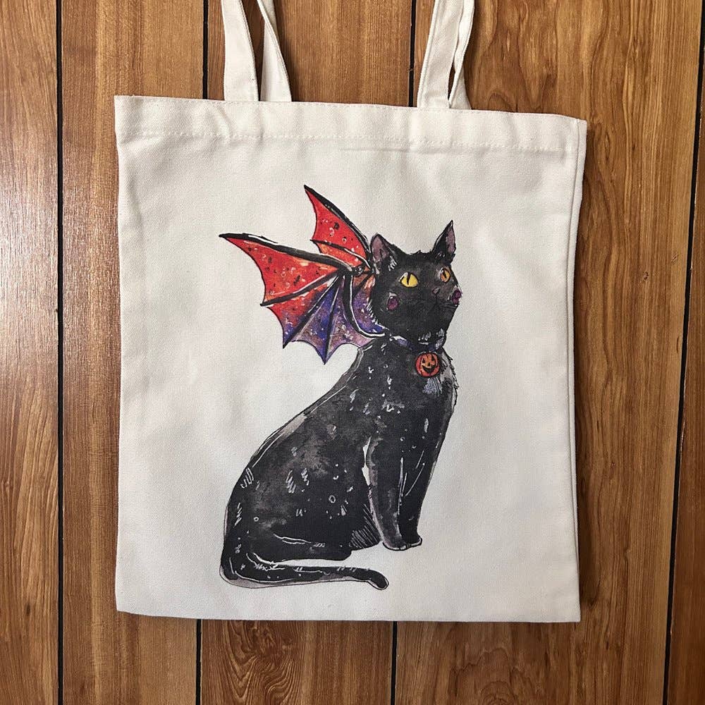 Dragon Cat Tote Bag