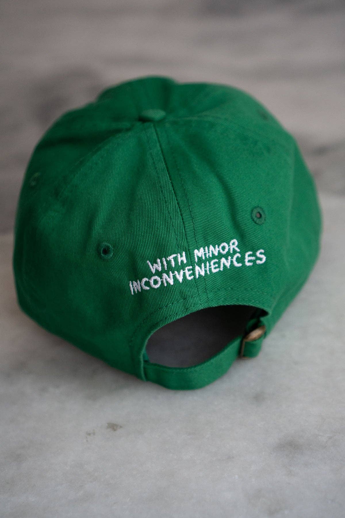 Major Problem Front & Back Embroidered Dad Cap