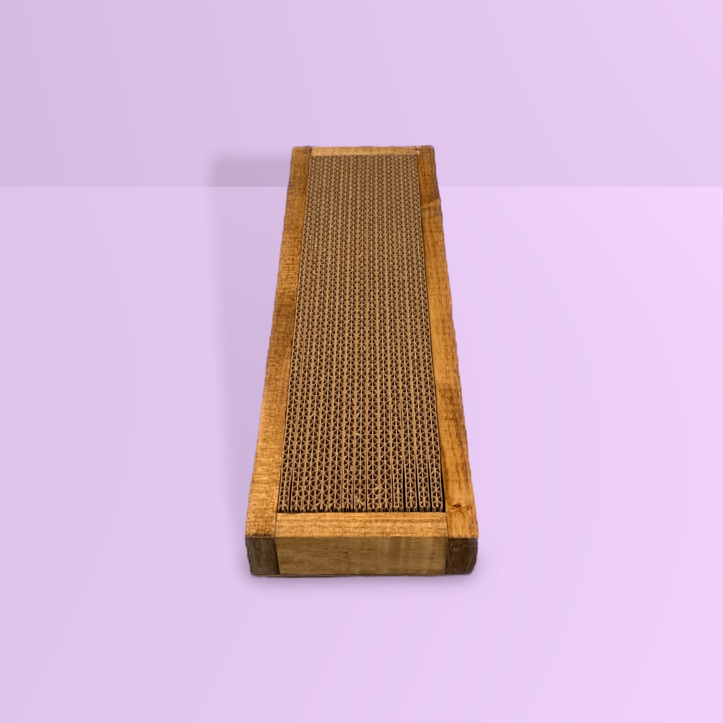 Handmade Wooden Cat Scratch Board | Cat Scratcher Guy