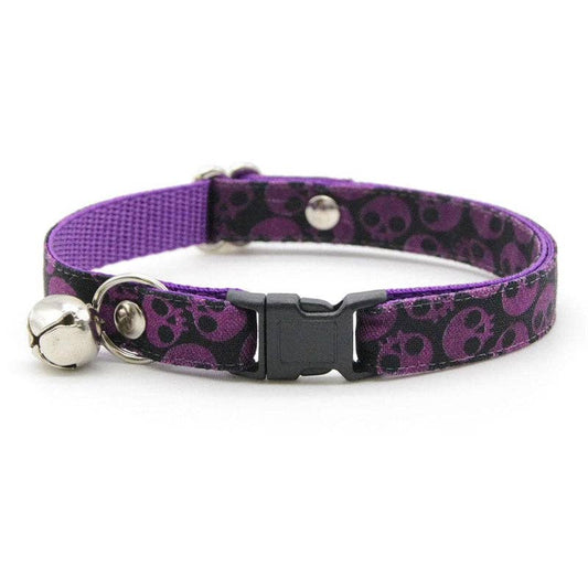 Purple Skull Collar Made By Cleo