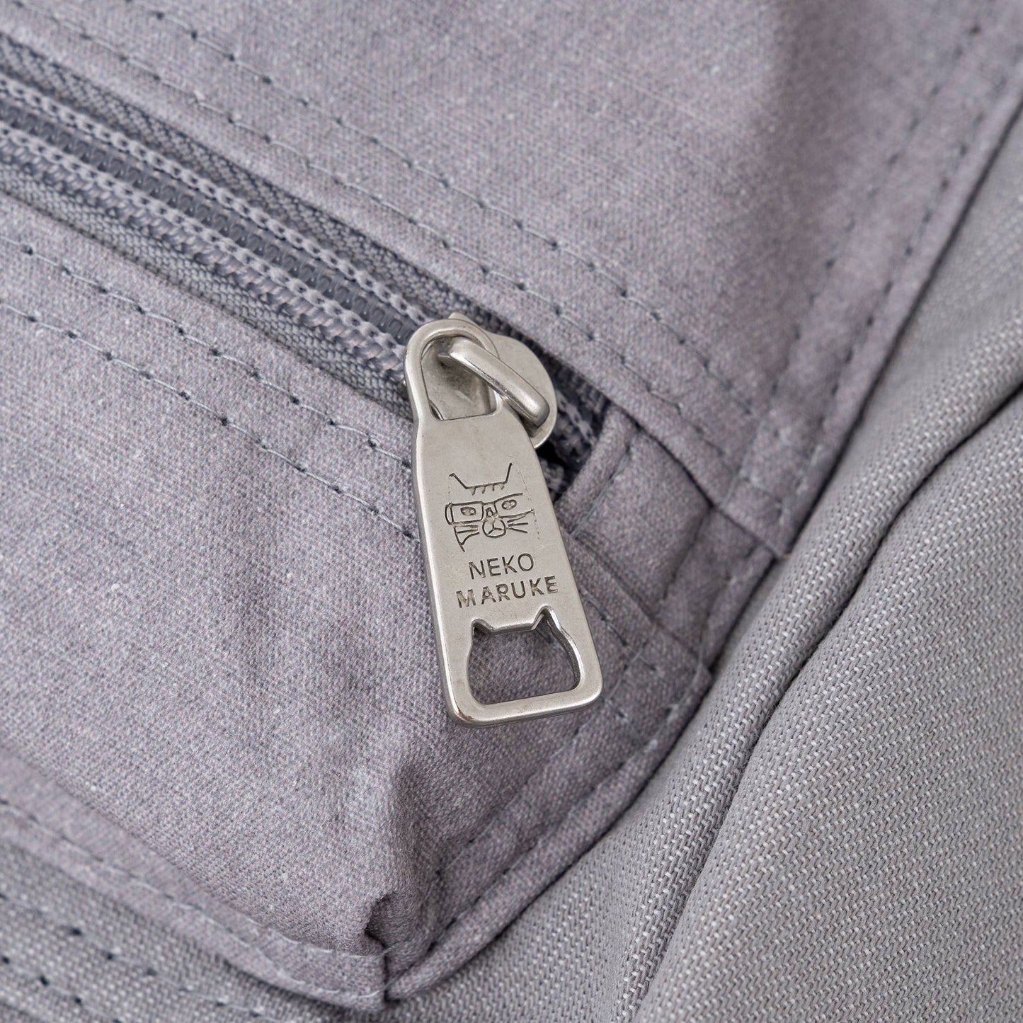 Kusuguru Nekomaruke Embroidered Backpack