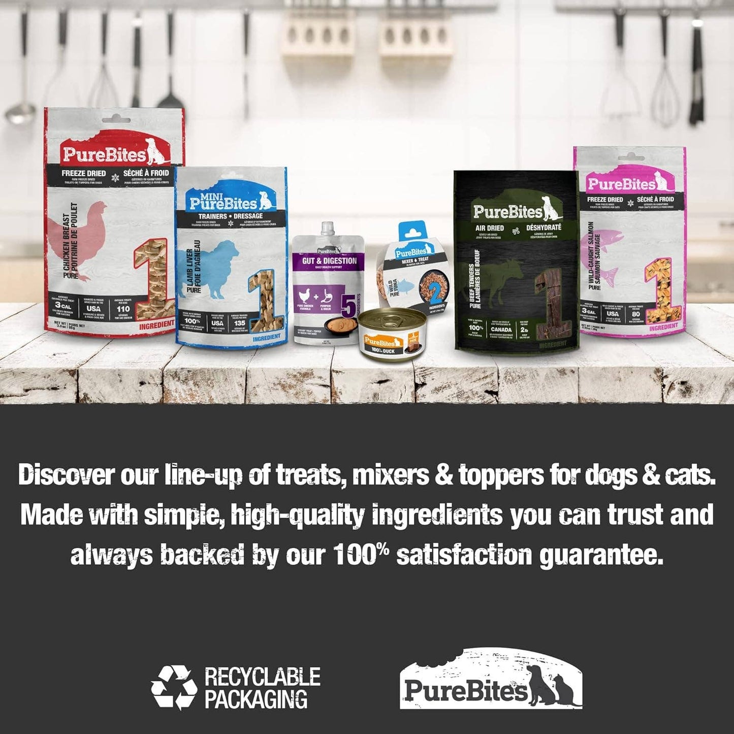 PureBites Freeze-Dried Minnow Cat Treats — Single Ingredient, 1.09 oz