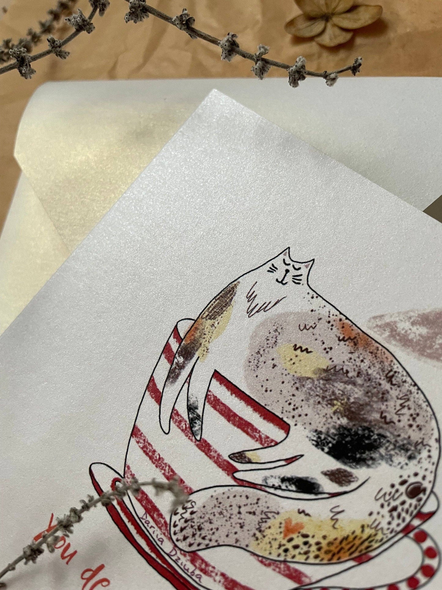 You Deserve a Break — Dariia Dziuba Mini Card