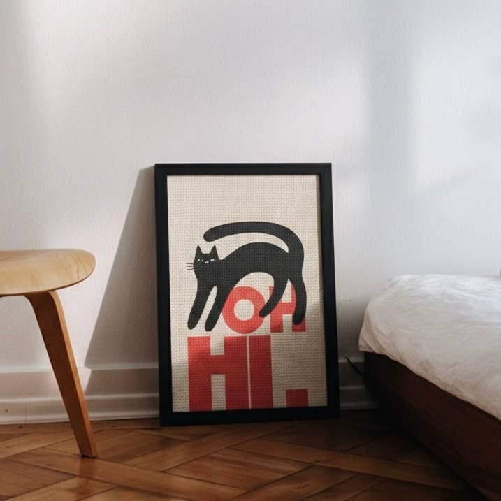 Oh-Hi Wall Cat Scratcher