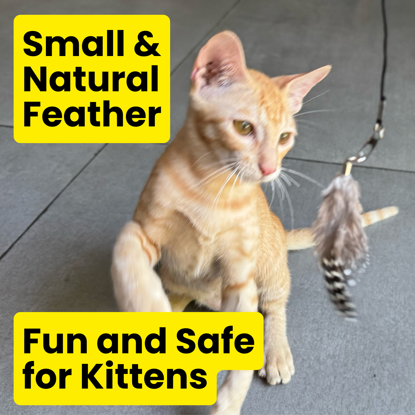 Repounce Feather Toy Attachment Set (3-Piece)