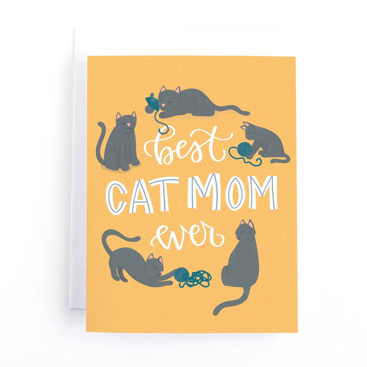 Best Cat Mom Ever Mother's Day Card