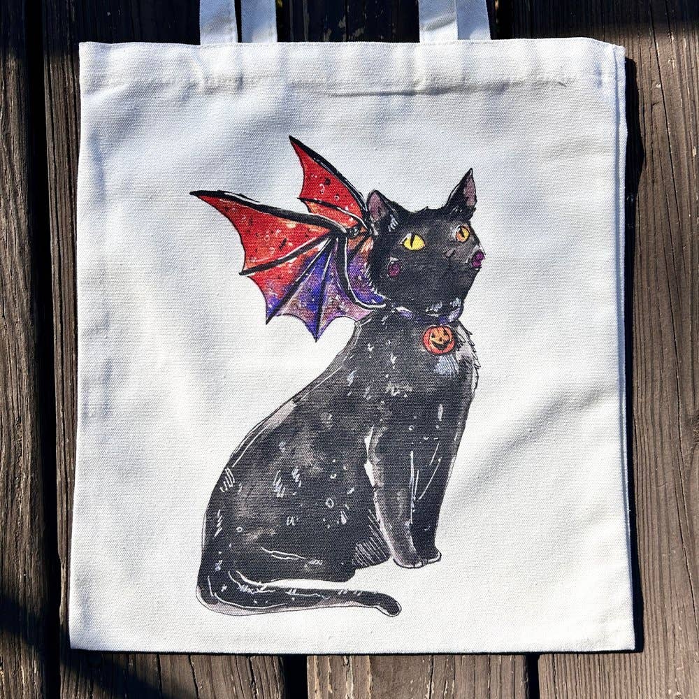 Dragon Cat Tote Bag