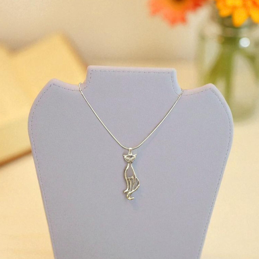 Sleek & Sassy Cat Necklace