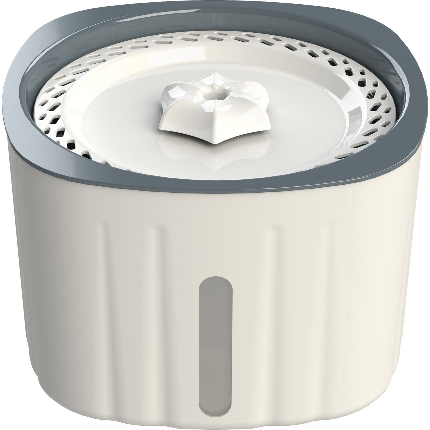 TRIXIE Drinking Fountain Flower White/Grey 2L